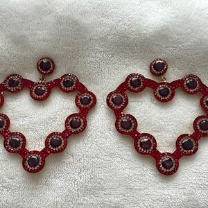 Heart earrings